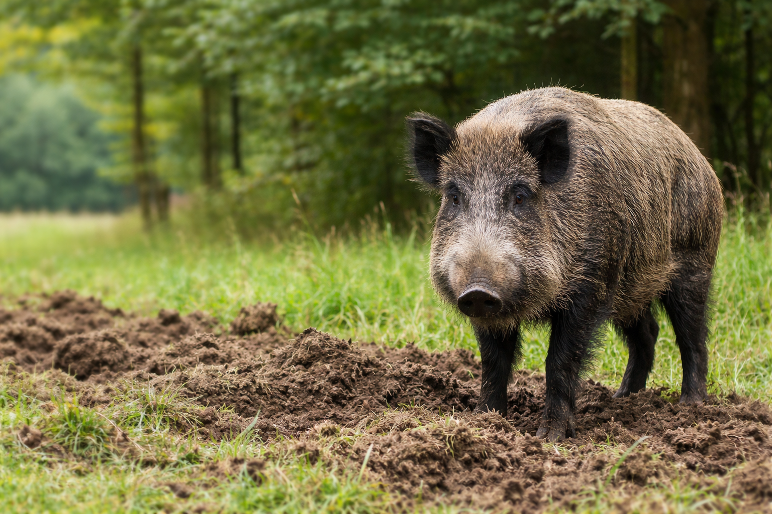 Illustration d’un sanglier – RDN